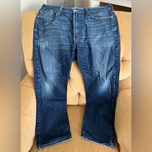 Levi's 505 Classic Straight Blue Jeans 38x30